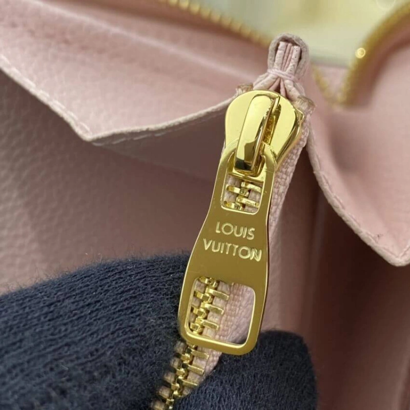 Zip closu Louis Vuitton Zippy Wallet Bouton de Rose - Image 7