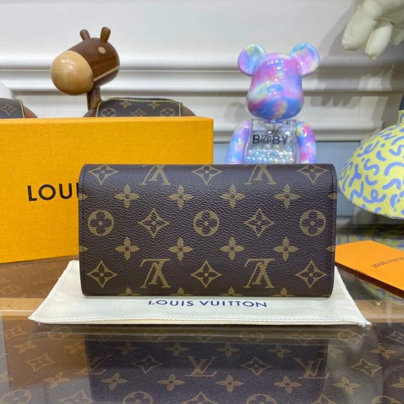 2 large g Louis Vuitton x Yayoi Kusama Sarah Wallet - Image 3