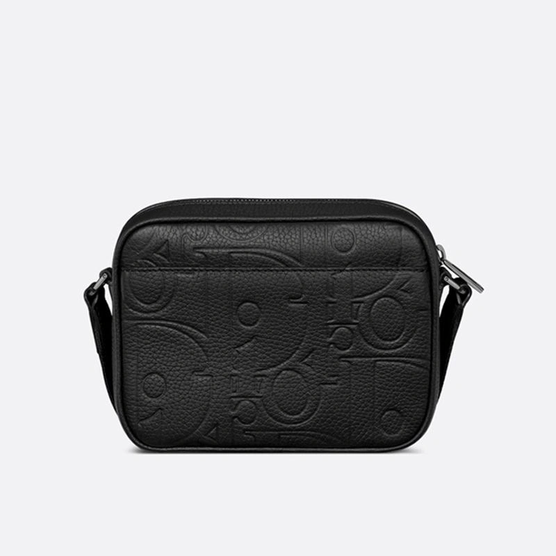 Mini Dior Rider 2.0 Zipped Messenger In Dior Signature Grained Calfskin Black ModernLook 5006 - Image 3