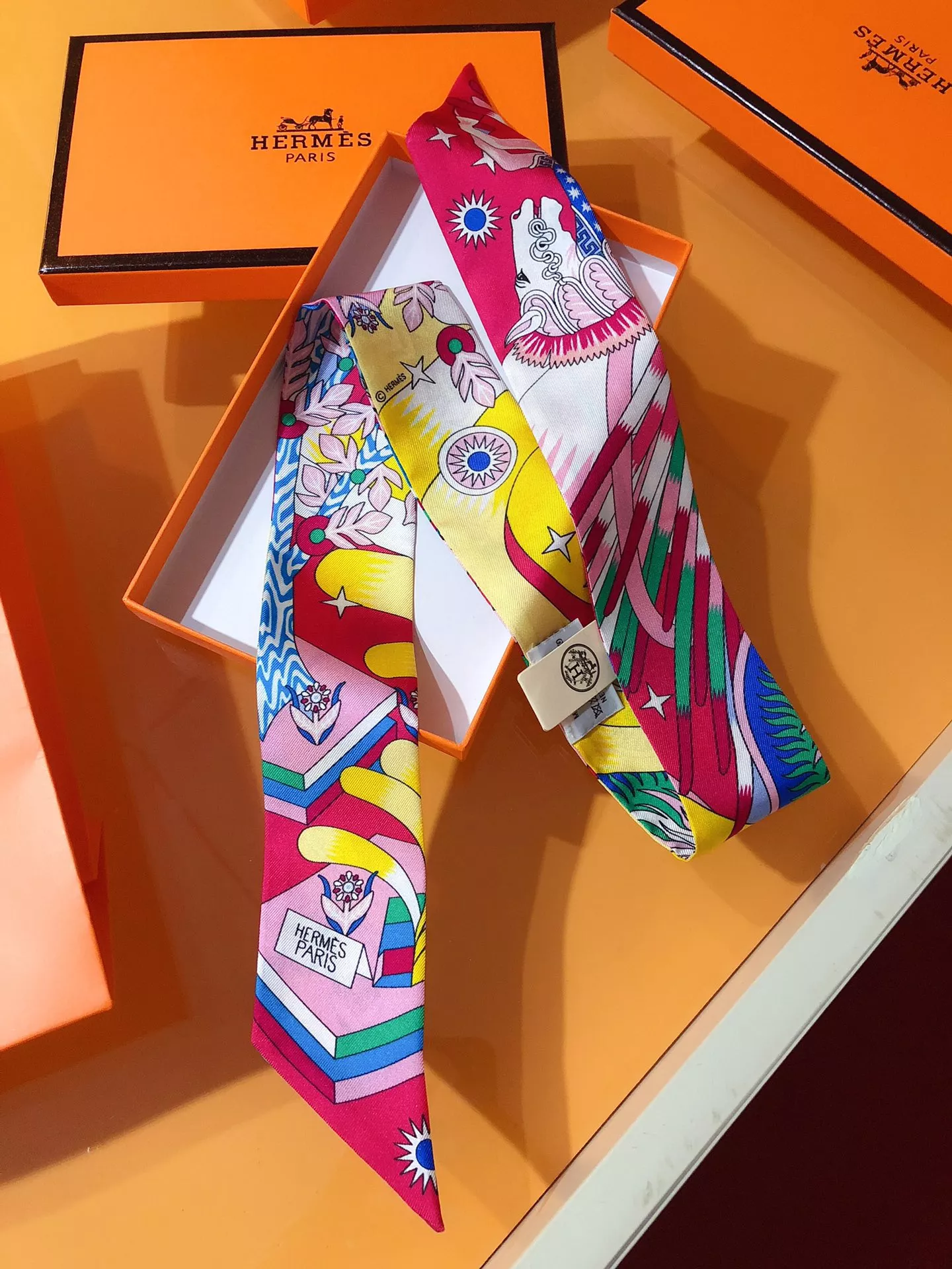 Practical 7945 Hermes Silk Scarf