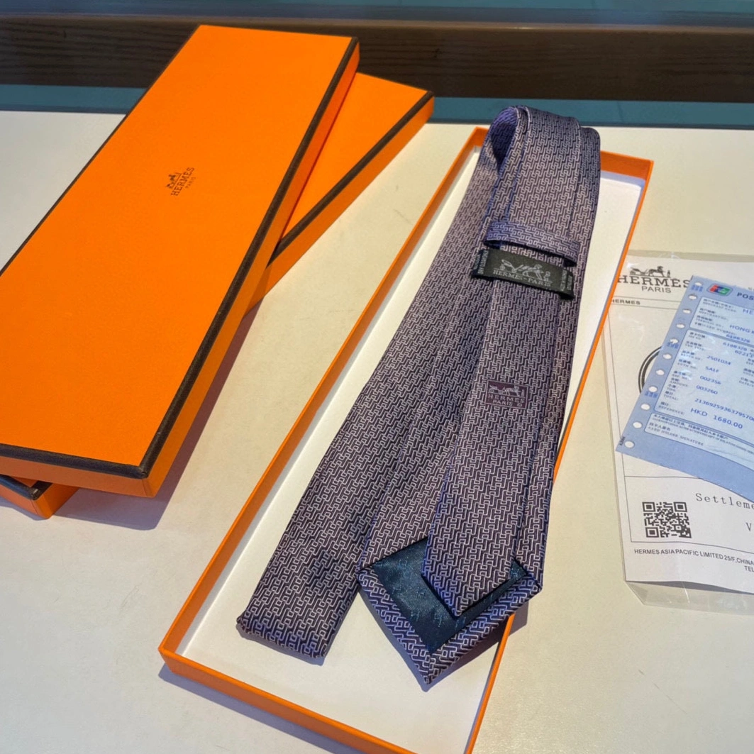 Practical 9885 Hermes Necktie For Men - Image 6