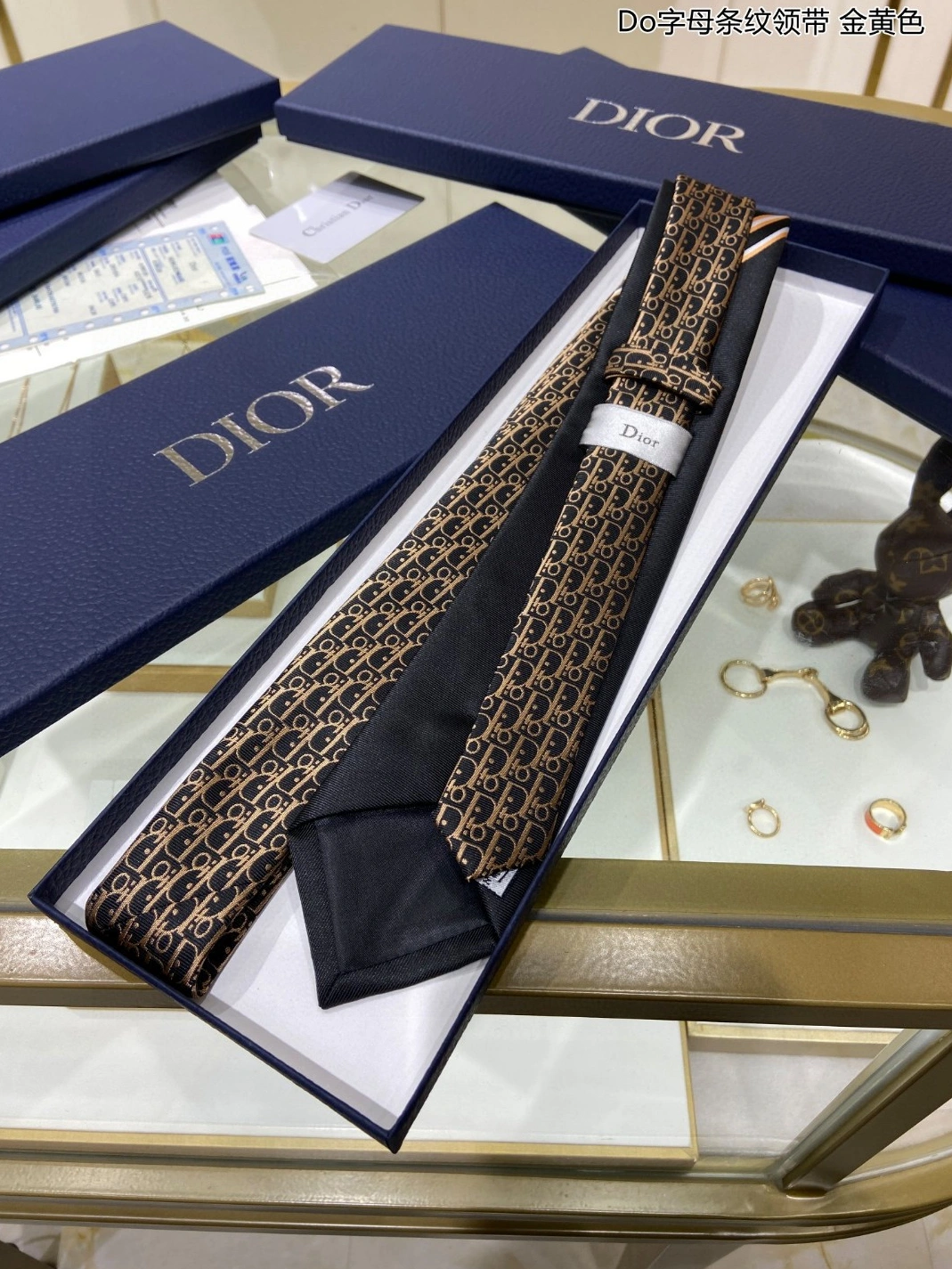 Refined 5289 Christian Dior Necktie For Men - Image 3