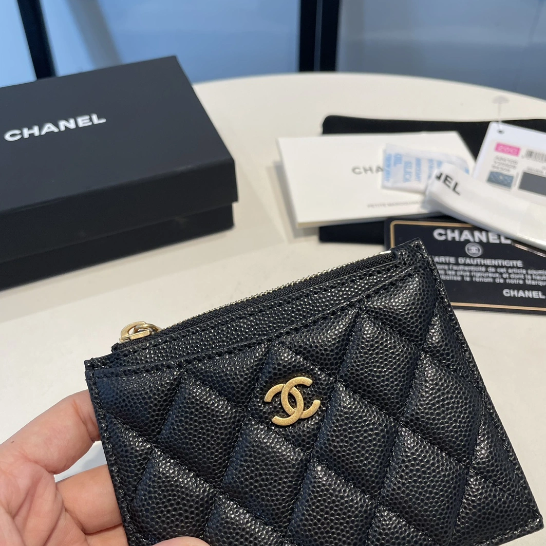 Soft 6259 Chanel AAA Quality Card Case For Women - Image 4