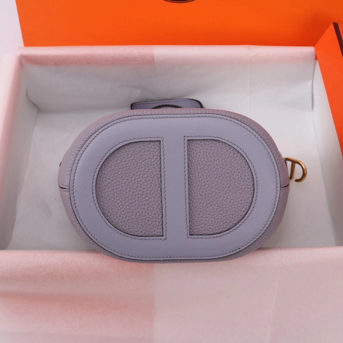 Stylish 8865 Hermes AAA Quality Handbags In Gold For Women - Image 4