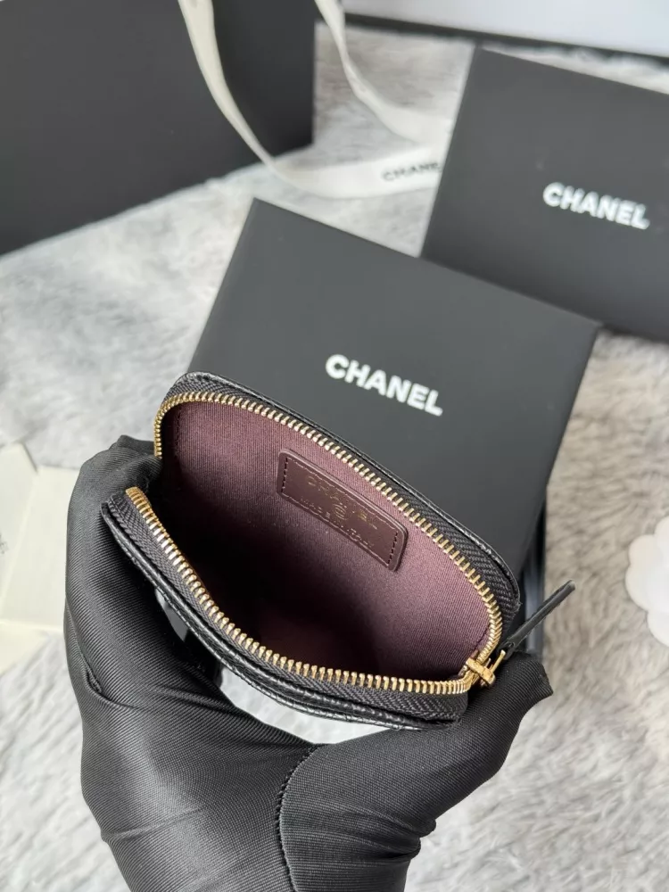 Trendsetting 270 Chanel AAA Quality Wallets In Gold For Women - Image 7