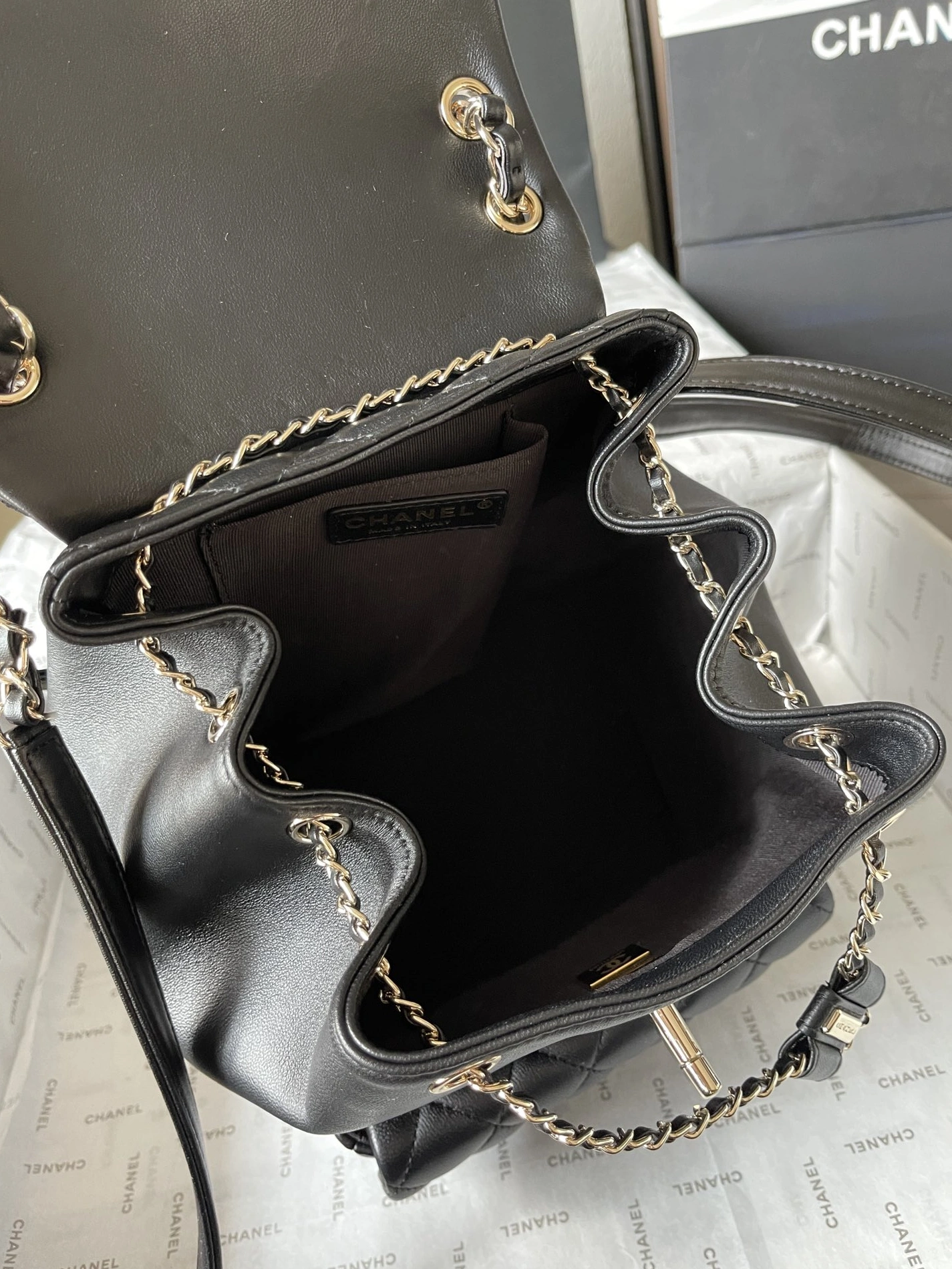 Trendy 1698 Chanel AAA Quality Backpacks For Women - Image 8