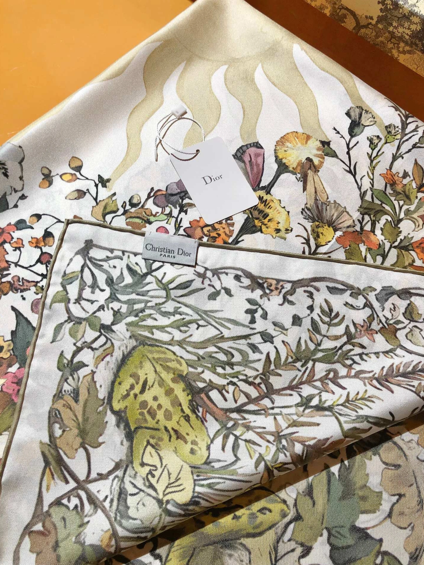 Trendy 4768 Christian Dior Silk Squares For Women - Image 5