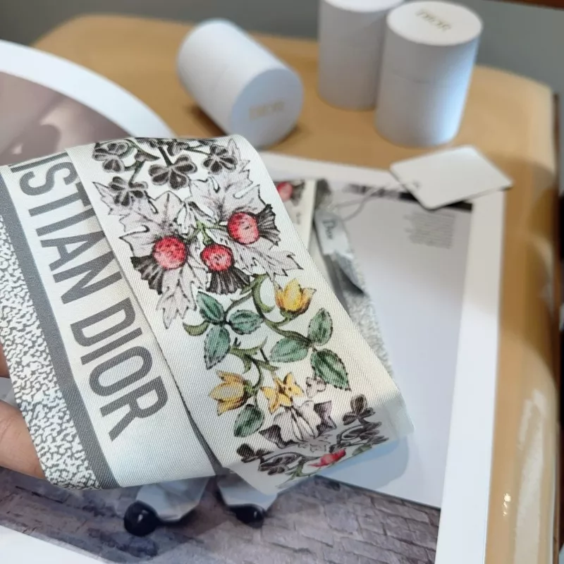 Unique 321 Christian Dior Silk Scarf - Image 5