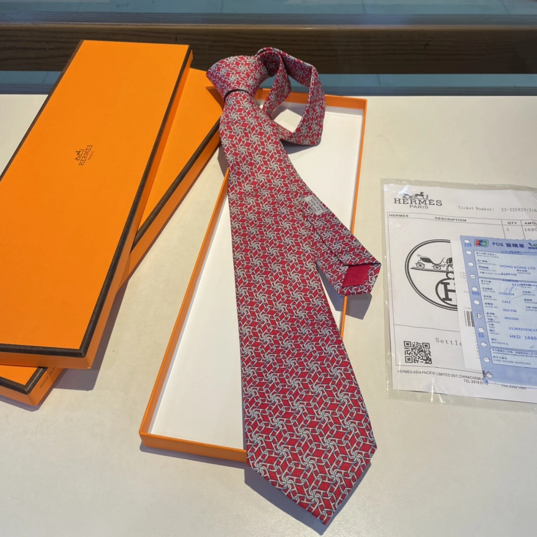 Vibrant 1689 Hermes Necktie For Men