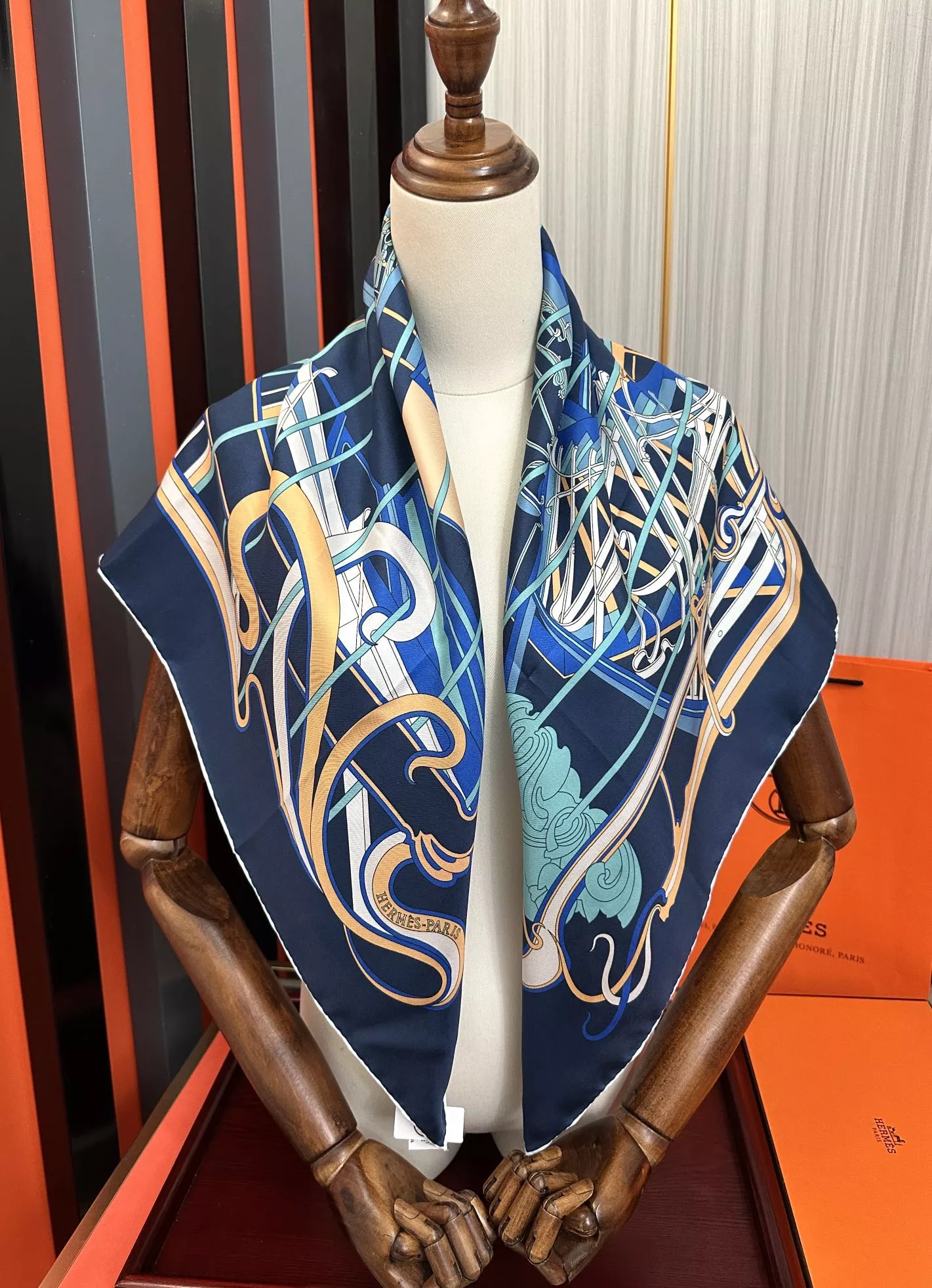 Vibrant 7182 Hermes Silk Squares - Image 6