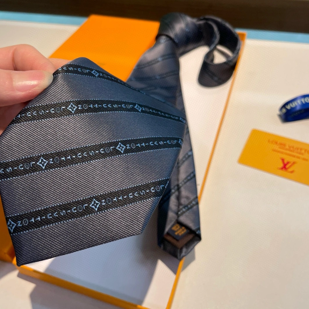 Vibrant 9050 Louis Vuitton LV Necktie For Men
