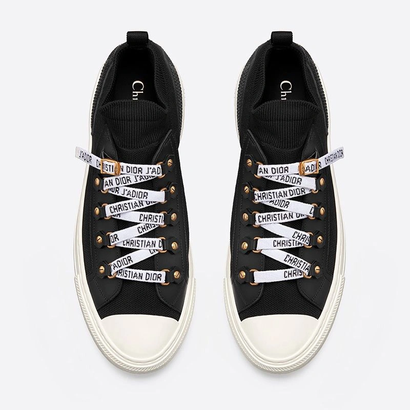 Walk'n'Dior Sneakers Women Technical Mesh Black NewStyle 4415 - Image 3