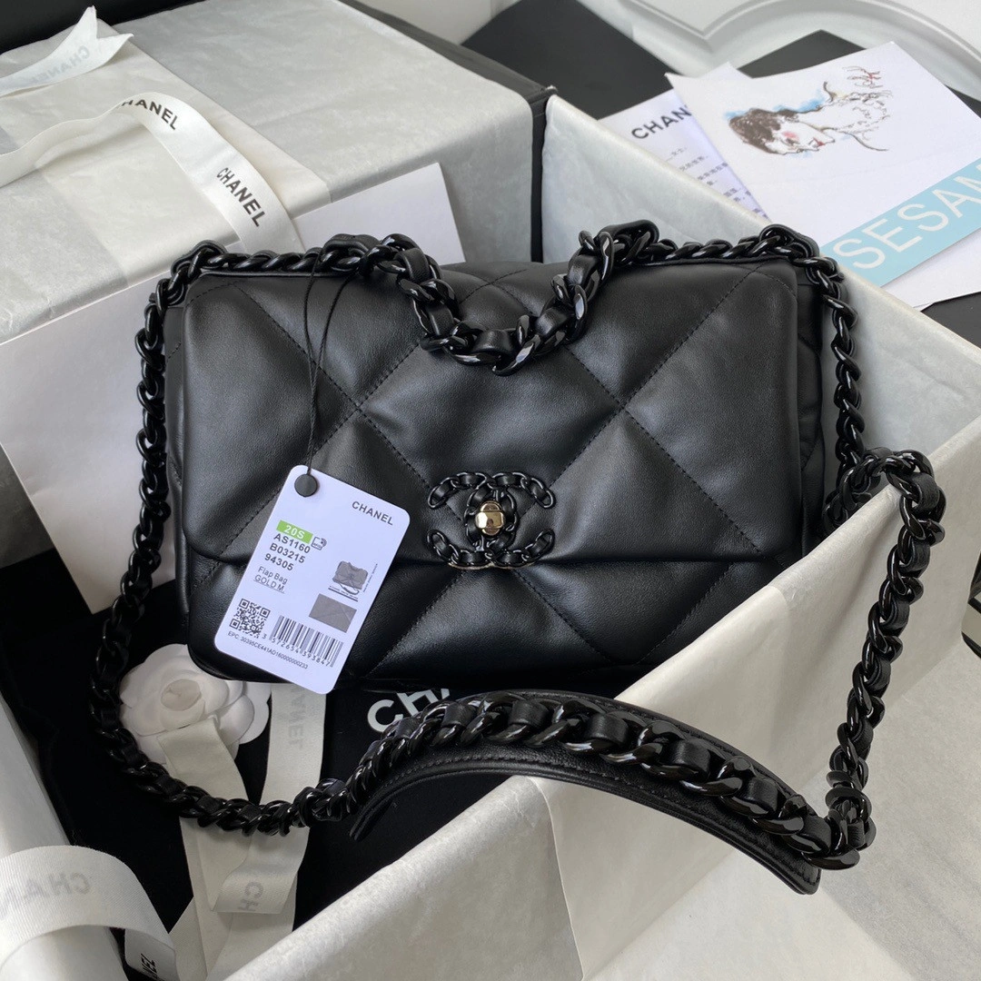 Comfortable CHANEL 19 FLAP BAG 26cm 30cm 1 - Image 3