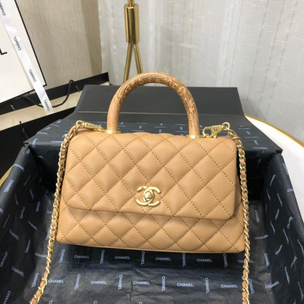 CHANEL COCO HANDLE BAG Comfortable 1097 - Image 3