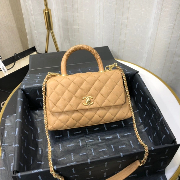 CHANEL COCO HANDLE BAG Comfortable 1097 - Image 10