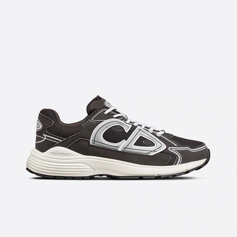 Dior B30 Sneakers Unisex Mesh and Technical Fabric Black - Image 3