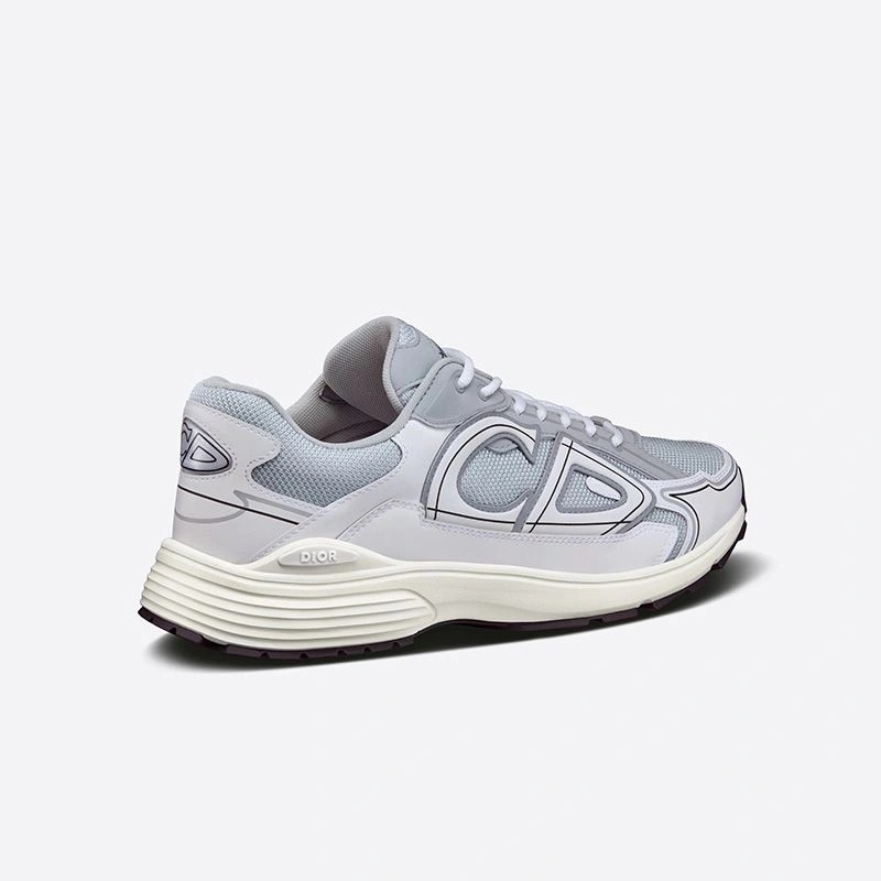 Dior B30 Sneakers Unisex Mesh and Technical Fabric White - Image 4