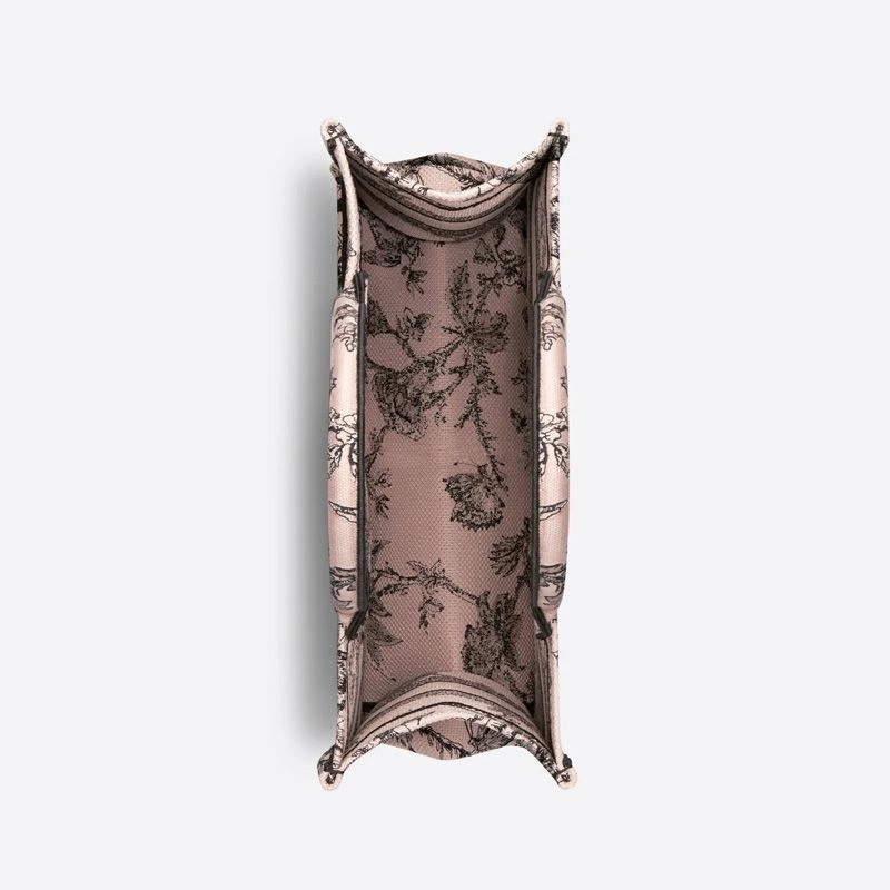 Dior Book Tote Jardin Botanique Motif Canvas Cherry - Image 4