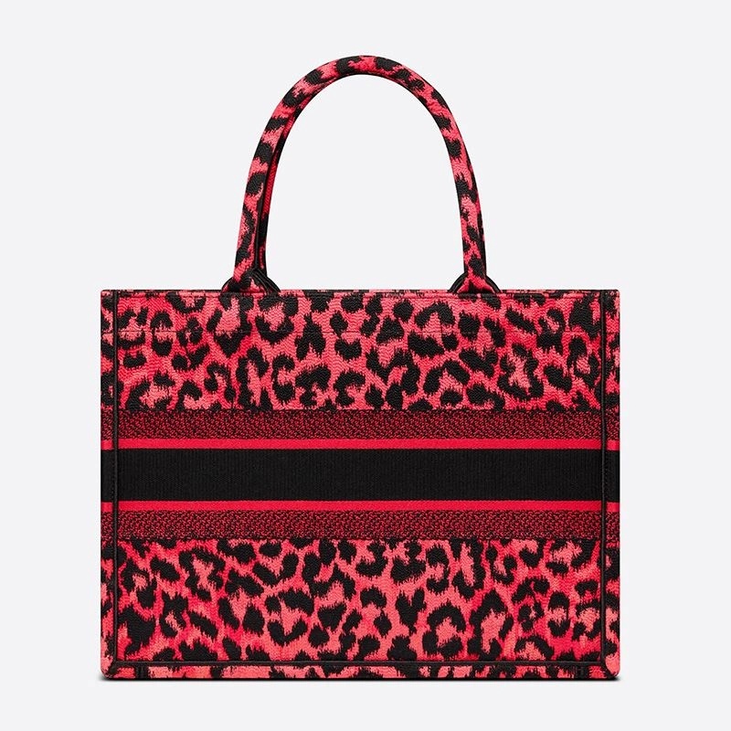 Dior Book Tote Mizza Motif Canvas Red - Image 3