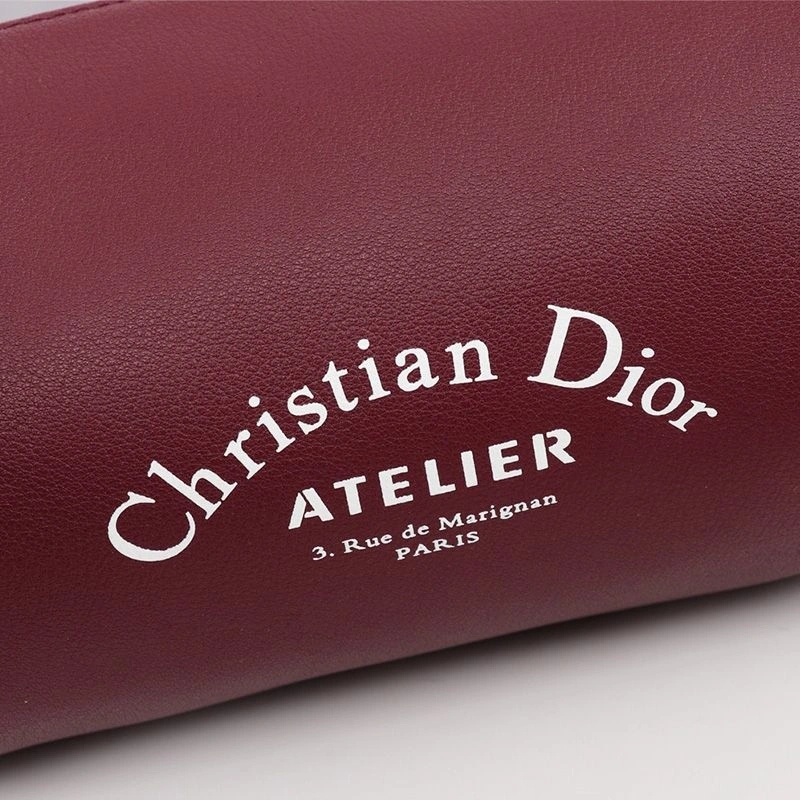 Dior Roller Messenger Atelier Grained Calfskin Red - Image 5