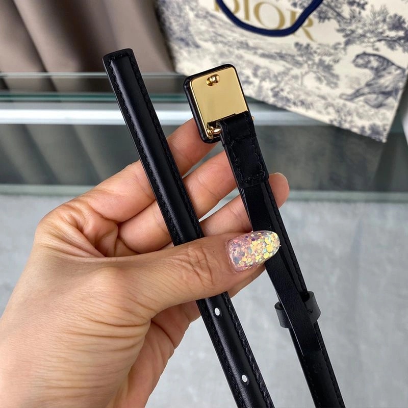 Dior Small Bobby Belt Smooth Calfskin Black - Image 3