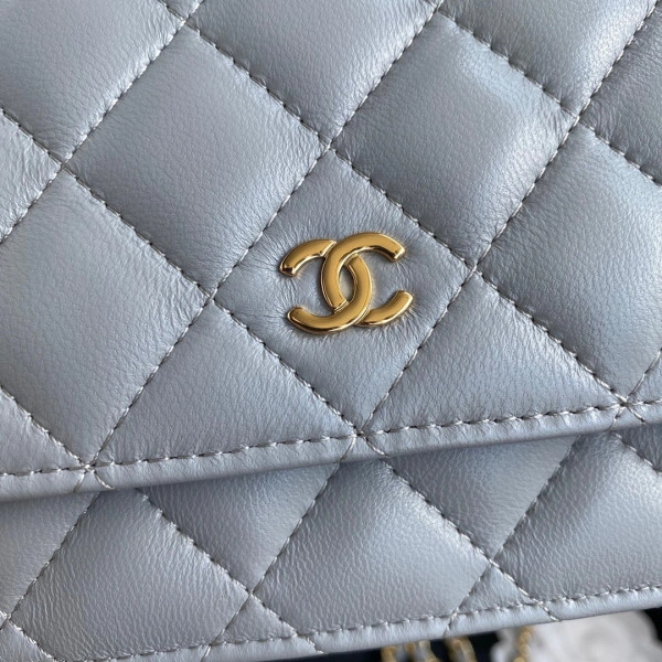Popular CHANEL CHAIN WALLET LAMBSKIN NEW EDITION 1351 - Image 4