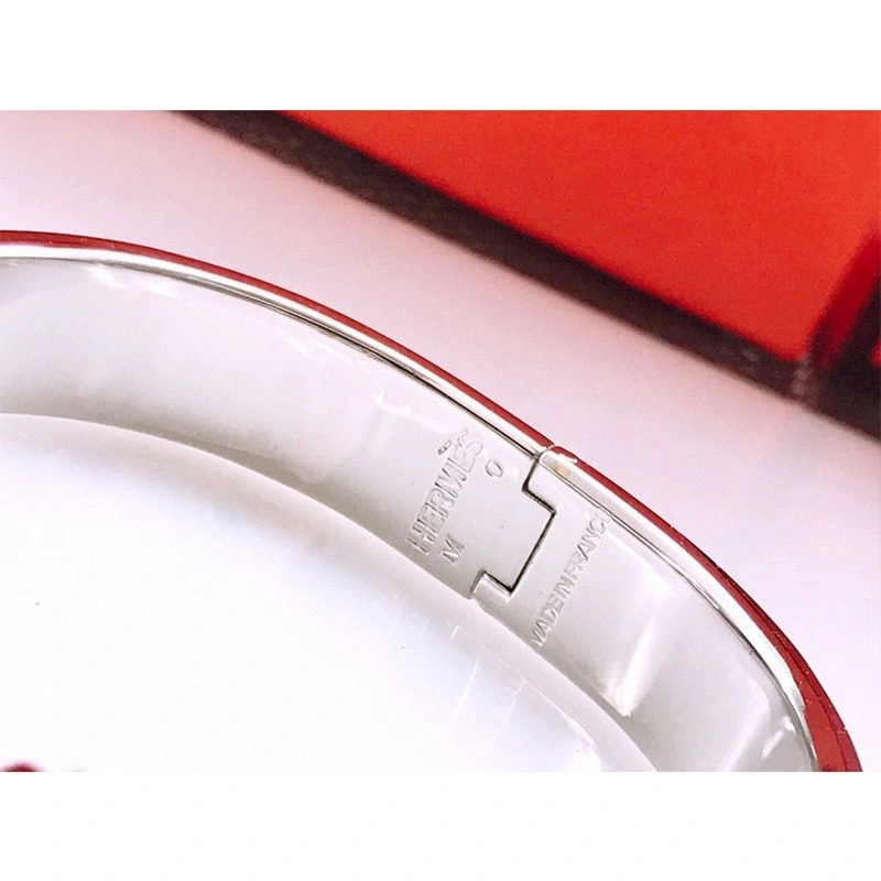 Hermes Small Clic Enamel H Bracelets - Image 3