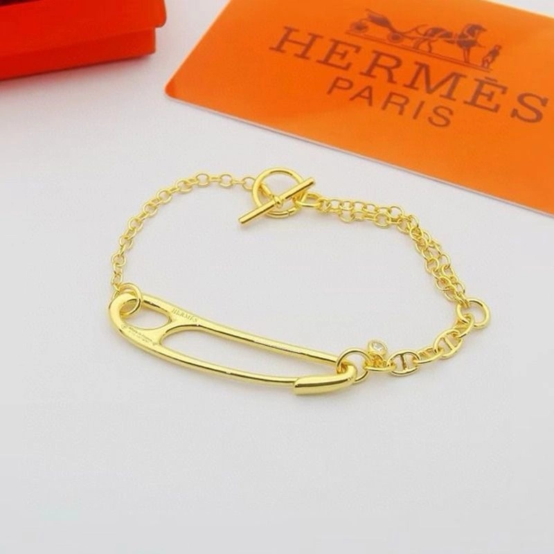 Hermes File Dor Bracelets - Image 3