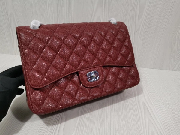 Popular CHANEL FLAP BAG 30CM 801 - Image 11