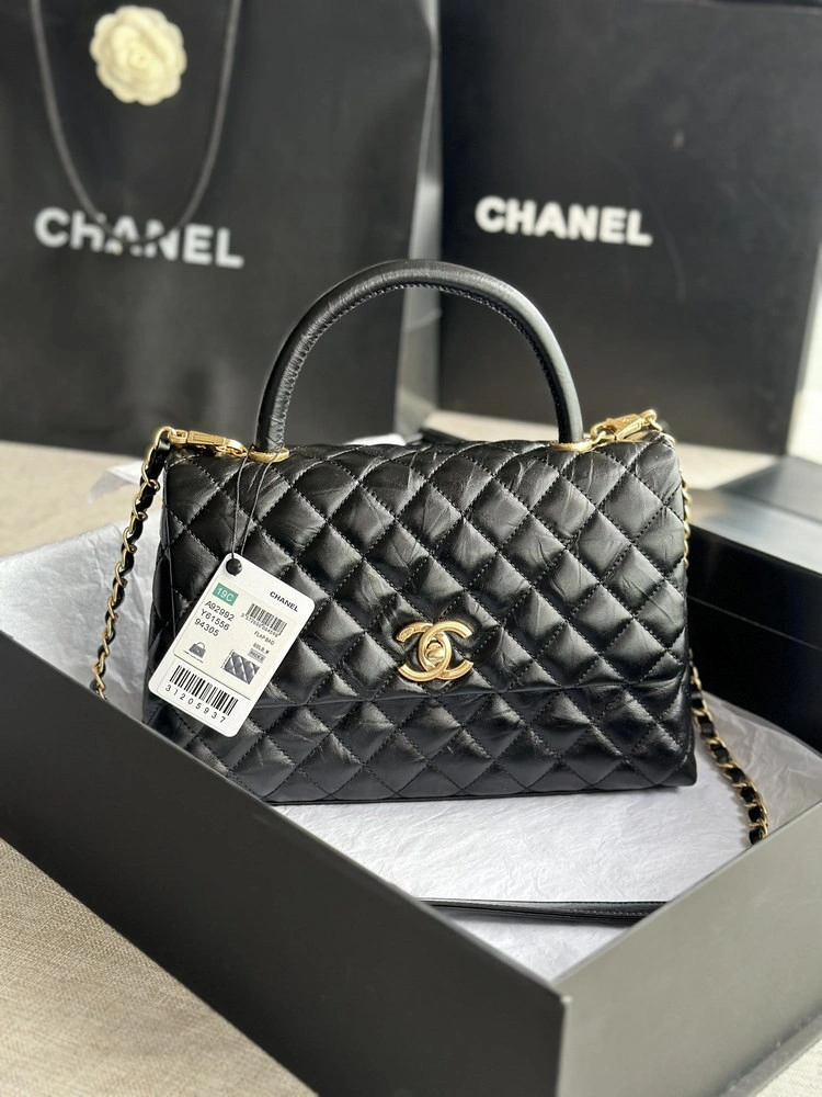 UrbanStyle CHANEL LARGE FLAP BAG WITH TOP HANDLE 974 - Image 8