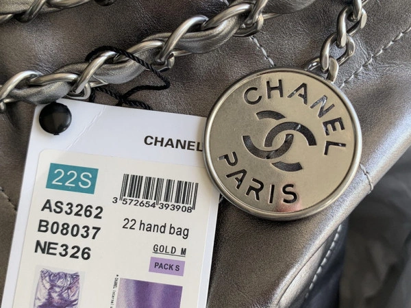 EasyMatch CHANEL LARGE 22 HANDBAG 1595 - Image 4