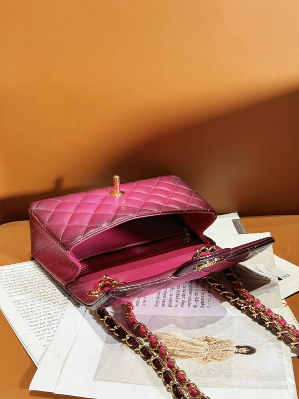 CHANEL FLAP BAG 20CM AllSeason 327 - Image 7