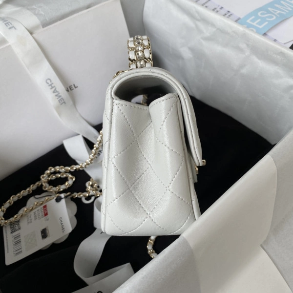 GoodFit CHANEL FLAP BAG WITH TOP HANDLE-18CM 915 - Image 7