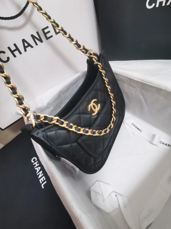 Popular CHANEL HOBO HANDBAG-20*24*6cm 1422 - Image 8