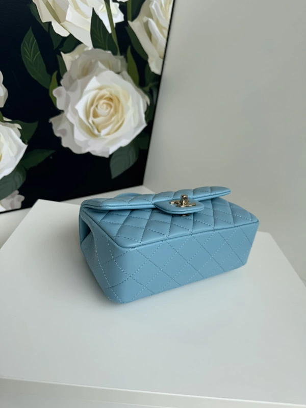 WellDesigned CHANEL FLAP BAG WITH TOP HANDLE-20*12*6cm 918 - Image 6