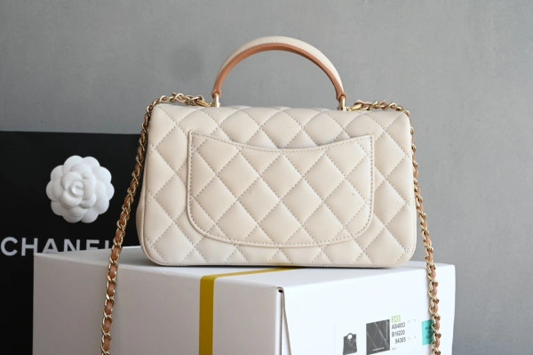 Affordable CHANEL FLAP BAG WITH TOP HANDLE-20*12*6cm 903 - Image 4